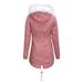 Women's Clothing Thick Mid Length Cotton Coat Large Size_ecoleips.com