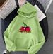 Gray Hooded Sweatshirt For Women, Winter Fleece-Lined Casual Versatile Loose Lazy Style Spring And Autumn_ecoleips.com