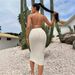 Women's Clothing New Irregular Sexy Knitted Sweater Camisole Vest Women's Elastic Hip Skirt Suit_ecoleips.com