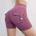 Women's Clothing Quick Drying Sports Shorts Tight Fitting Fitness Pants Slimming Elastic Running High Waist Hip Lifting Yoga Pants_ecoleips.com