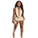 Elegant Halter Neck Sleeveless Backless Top With Flowy Tie Shorts Set - Chic Summer Outfit For Women_ecoleips.com