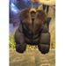 Women's Winter Cozy Puffer Jacket With Detachable Faux Fur Collar – Oversized Coat, Warm & Stylish (Black/Lavender Brown)_ecoleips.com