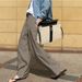 Women's Clothing Wide Leg Pants Fashion High Waisted Street Style High-Waisted Wide-Leg Pants – Cotton Linen Casual Trousers For Women (S-5XL)_ecoleips.com