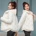 European Style Lightweight Short Down Jacket For Women With Hood, Patchwork Two-Piece Cotton Coat, Winter_ecoleips.com