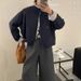 girl 2025 Autumn Winter New Stand Collar Jacket For Women Korean Style Unique Design Solid Color Versatile Fashionable Cotton_ecoleips.com
