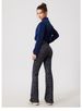 K Leopard-print Fleece-lined Flared Yoga Pants, Warm, High-waisted, Hip-lifting Fitness Pants, Suitable For Wearing Outside, Running Sports Trousers._ecoleips.com