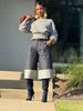 Cropped Side-Button Ribbed Sweatshirt – 2025 New Arrival Slim-Fit Round Neck Pullover, Casual Streetwear For Women (Grey, S-XXL)_ecoleips.com