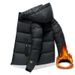 Women's Clothing Men's Winter Hooded Graphene Cotton Jacket - Thickened Loose Fit Coat For Cold Weather, Lightweight & Warm, Black_ecoleips.com