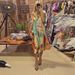Casual Deep V Dress Leopard Print Colorful Loose Fitting Fashion Women's Clothing Item_ecoleips.com