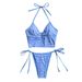 2026 New Striped Sexy Two Piece Swimsuit Hot Girl Towel Bikini Women's Clothing Cross Border Trade_ecoleips.com