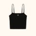 SMFK New Cross Pattern Pima Knit Tank Top_ecoleips.com