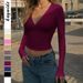 Diyun Cross-Border European And American Y2K Hot Girl Style Slim-Fit Long-Sleeve Tank Top T-Shirt Women's Clothing 2025_ecoleips.com