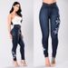 Women's Clothing Platform Hot Selling Ripped Embroidered Jeans Commerce Low Waist Trousers Women_ecoleips.com