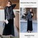 Autumn Winter New Korean Fashion Knitted Two-Piece Maternity Dress_ecoleips.com