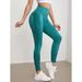 Women's Clothing Seamless High Waist Slim Fit Peach Hip Lifting Abdominal Yoga Fitness Wear Outer Wear Slimming Quick-drying Sports Tight Pants_ecoleips.com