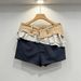 High-Waisted Layered Ruffle Shorts For Women, False Two-Piece Design Raw Edge Denim Hot Pants, Sweet & Edgy Summer Fashion_ecoleips.com