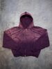 Unisex American Dark Style Distressed Design Retro Hoodie Print Hip Hop Style Sweatshirt_ecoleips.com