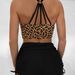 Women's Leopard Print Bikini Set – Sexy Two-Piece Swimwear With Removable Padding, Floral & Animal Prints For Beach & Pool_ecoleips.com
