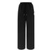 New 2025 Women's High-Waisted Wide-Leg Pants Comfortable Sporty Versatile Striped Drawstring Loose Fit Casual American Style_ecoleips.com