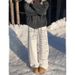 Women's Straight Leg Sweatpants Simple Style Spring Autumn Comfortable Casual Fashionable Digital Print Slimming Effect Sportswear_ecoleips.com