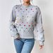 Aria Basics Aria Basics 2023 New Cross-Border Clothing Colorful Pom-Pom Wo's Knit European And American Popular Fashion Sweater For_ecoleips.com