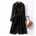 Windbreaker Women's Mid-Length 2025 Spring And Autumn New Korean Version Plus Size Petite Trendy British Style Overcoat_ecoleips.com