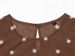 Women's Spring Fashion Casual Loose Top And Skirt Set Hollow Out Embroidered Design Elastic Waist Full-Length Pants_ecoleips.com