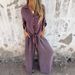 European And American Cross-Border 2025 Women's Clothing Commuting Long-Sleeve Shirt Casual Loose Pants Set Plus_ecoleips.com