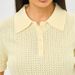 Tornova Hollow Knitted T Shirt Women's Summer Casual Short Sleeve Loose Lapel Solid Ins Hot Tops Female Sweater T Shirt Outwear_ecoleips.com