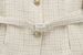 Textured Belted Blazer – Vintage-Inspired Long Sleeve Jacket (XS/S/M/L, Polyester & Distressed Finish)_ecoleips.com