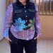 Women's Clothing Modest Set Plus Size Denim Jacket And Jeans Two Piece Set For Women Diamond Design Layering Autumn Style Two Piece Set_ecoleips.com