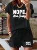 Women’s 2 Piece Outfit Set – Oversized Graphic T-Shirt And Biker Shorts Matching Set, Casual Summer Lounge Tracksuit For Daily Wear-349_ecoleips.com