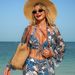 Women's Clothing European American Style Mesh Three Piece Bikini Swimsuit Women's Clothing Swimwear For Formal & Casual_ecoleips.com