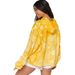 New Women's Hooded Sweater, Tie-dye Small Daisy Jacket_ecoleips.com