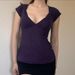 Girl Style Bow Tie Waist Slimming Sleeve T-Shirt Sexy V-Neck Chest Shape Casual Short Top Summer_ecoleips.com