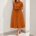Women's Clothing Retro Slim Temperament Elegant Loose Dress Long_ecoleips.com