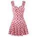 Women's Slimming Flattering One Piece Swimsuit Fashionable Polka Dot Design Sexy Beach Vacation Hot Spring Style Wholesale_ecoleips.com