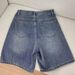 Vintage Blue Loose Five-Point Denim Shorts For Women, Distressed Chic Trendy Style, Petite Plus Size High-Waisted_ecoleips.com