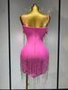Sexy Backless Spaghetti Strap Bodycon Sleeveless Bandage Dress Elegant Prom Gown Club Evening Party Luxury Birthday Dresses WXU8_ecoleips.com