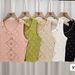 Chic And Elegant Camisole For Women, Summer New Style, Diamond-embellished Sleeveless Round-neck Slim-fit Top_ecoleips.com
