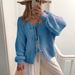 K New Round Neck Long Sleeve Top With Belt Cardigan For Women_ecoleips.com