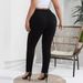 Women's Clothing Large Size Fashion Ripped Stretch Denim Skinny Pants Fat MM Pants_ecoleips.com