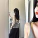 Grey Sleeveless Camisole Top for Women Backless Design Stylish Layering Inner Wear New 2026 Style_ecoleips.com