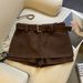 Women's High-Waisted Retro Bodycon Short Skirt Slimming A-Line Autumn/Winter New 2026 Hot Girl Style_ecoleips.com