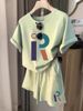 Women's Clothing Short Sleeved Shorts Suit Loose Slim Two Piece Suit Stylish Casual Sports Suit_ecoleips.com