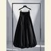 Women's Clothing This Year's Popular Small High Waist Slim A Line Skirt High Grade Pear Shaped Figure Black Bud Skirt Spring_ecoleips.com