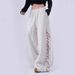 Women's Wide Leg Jogger Sweatpants American Hip Hop Style Slimming Jazz Dance Trendy Curved Pants Spring Fashion_ecoleips.com
