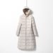 Women's Lightweight Long Down Coat – Slim-Fit Knee-Length Hooded Jacket With Duck Feather Filling For Autumn & Winter_ecoleips.com