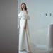 Yun Chu off the Shoulder Wedding Dress French Satin Lightweight Spring 2026 New Arrival Train Banquet Gown for Brides_ecoleips.com
