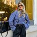 Women's Clothing French Style Blue Striped Shirt Unique Casual Wear Fashion-Forward This Season For Spring 2026_ecoleips.com